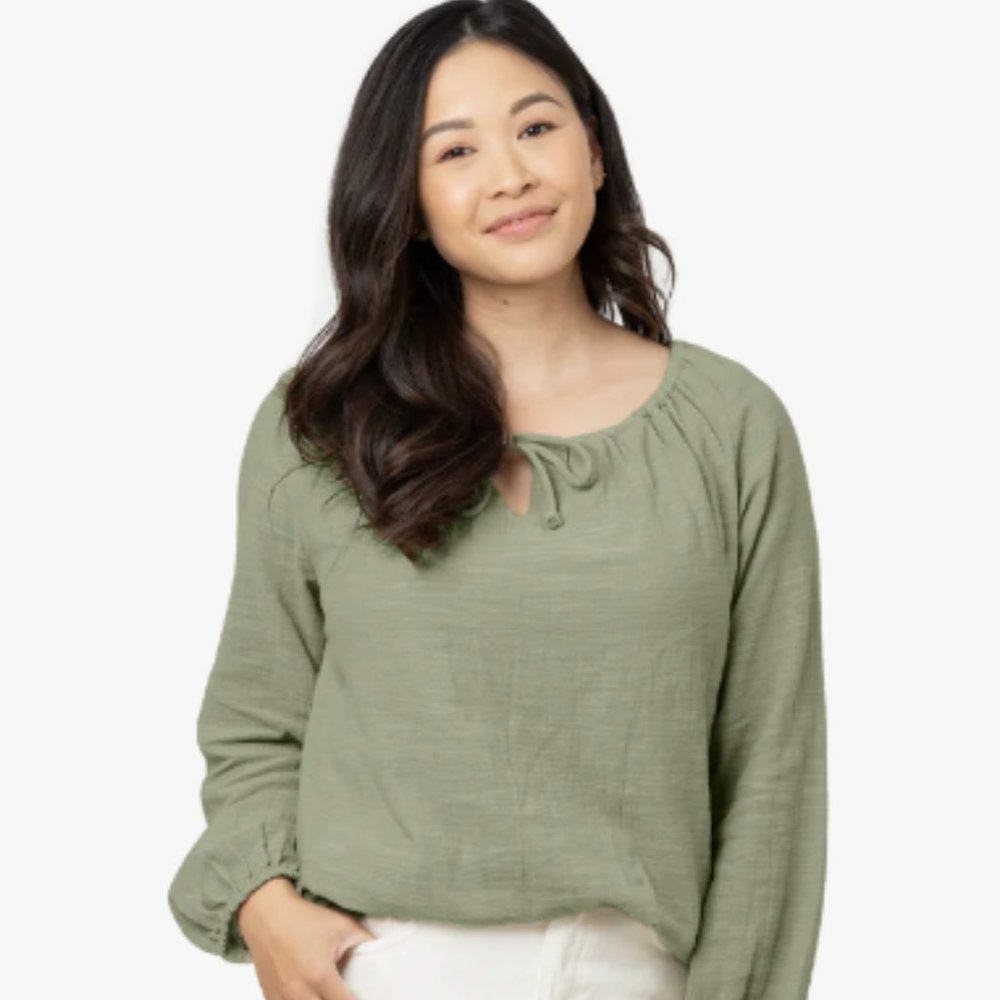Kindred Bravely Long Sleeve Nursing Top